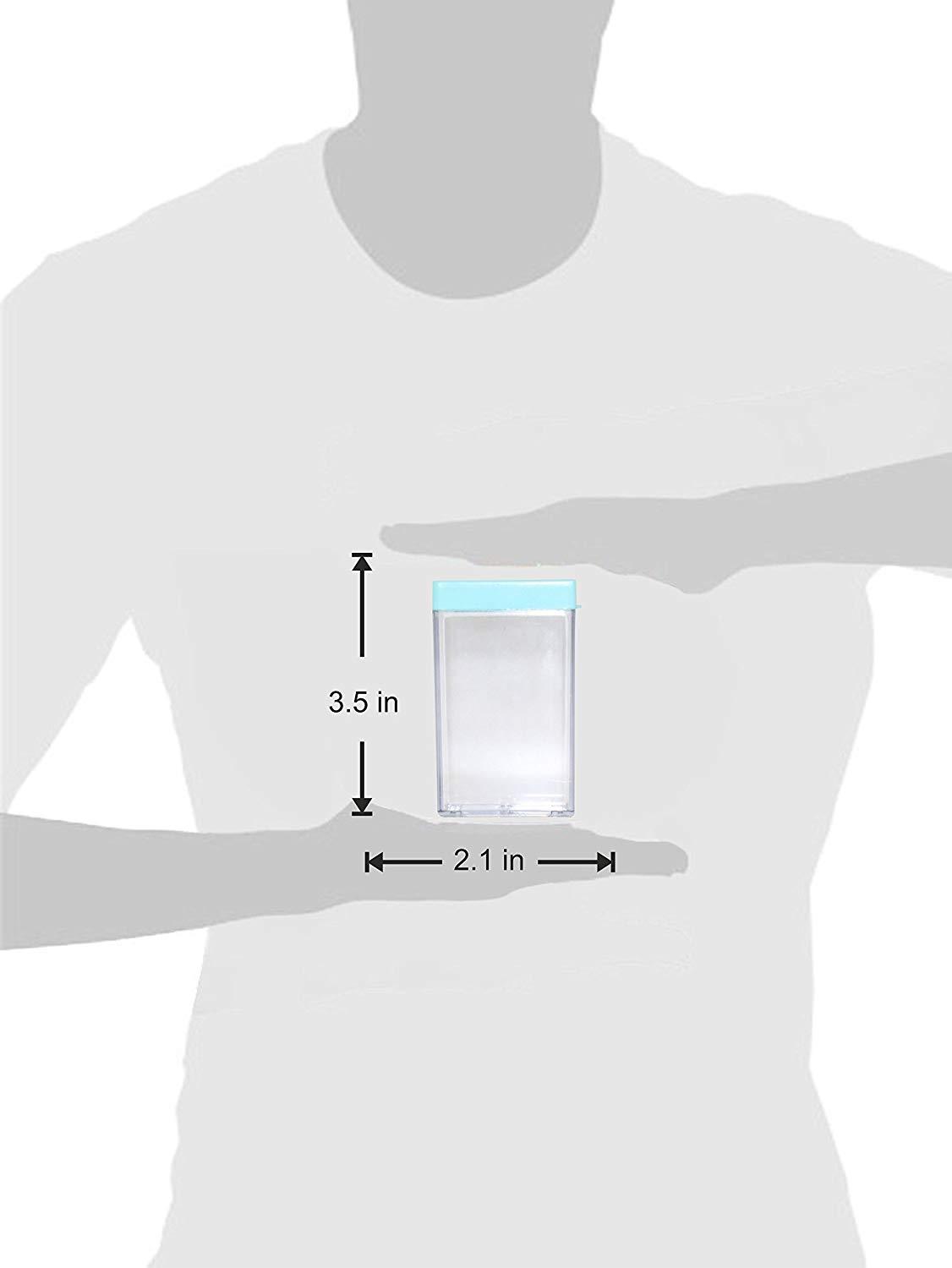 0122 Plastic Spice Jars (6 pcs, 14x22x8cm, Multicolour) - SkyShopy 0122 Plastic Spice Jars (6 pcs, 14x22x8cm, Multicolour) - SkyShopy